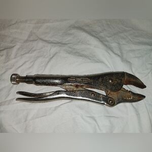 Vintage Vise Grip 10WR Dewitt Nebraska USA Adjustable Pliers Tool